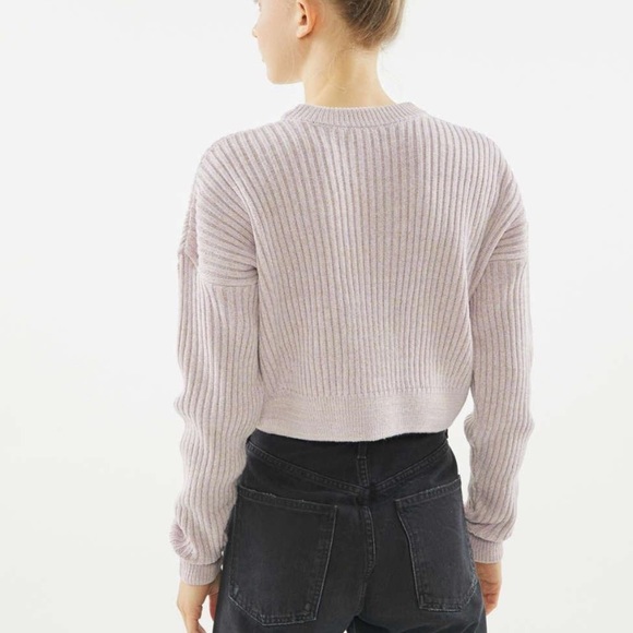 Pink Urban Outfitters Cropped Sweater - Picture 7 of 7